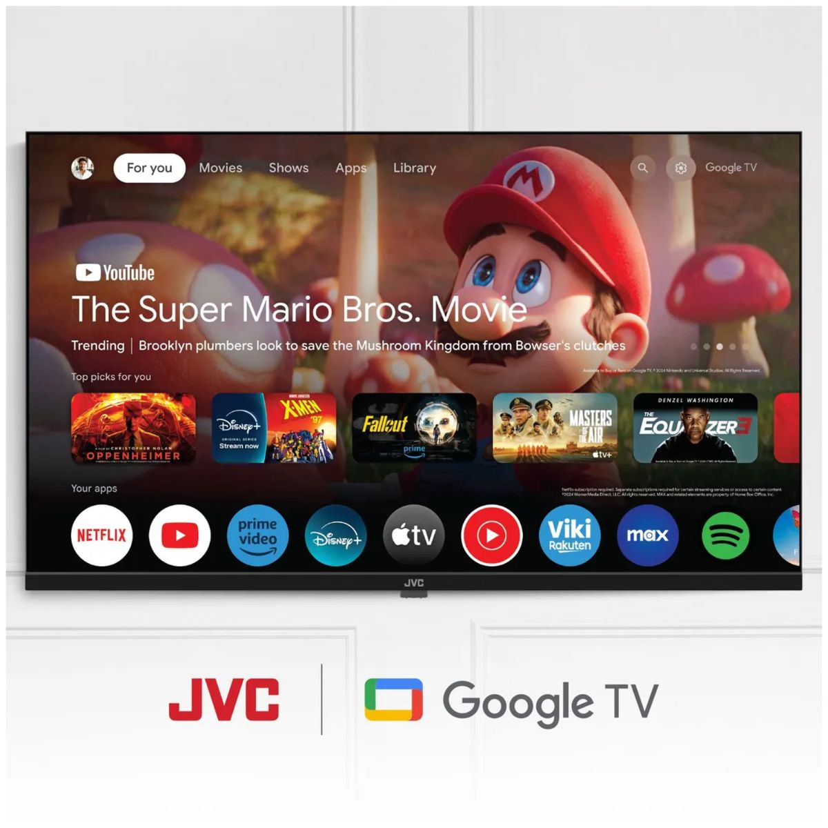 GENERICO - Televisor JVC LED 32 HD Google TV Os LT-32KM148