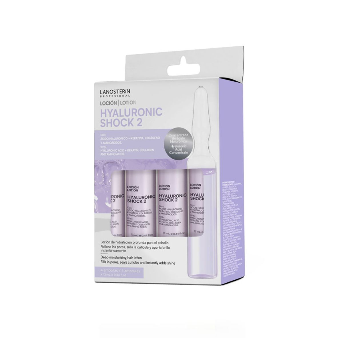 Lanosterin - Ampolla Ácido Hyalurónico Lanosterín Blister x 4