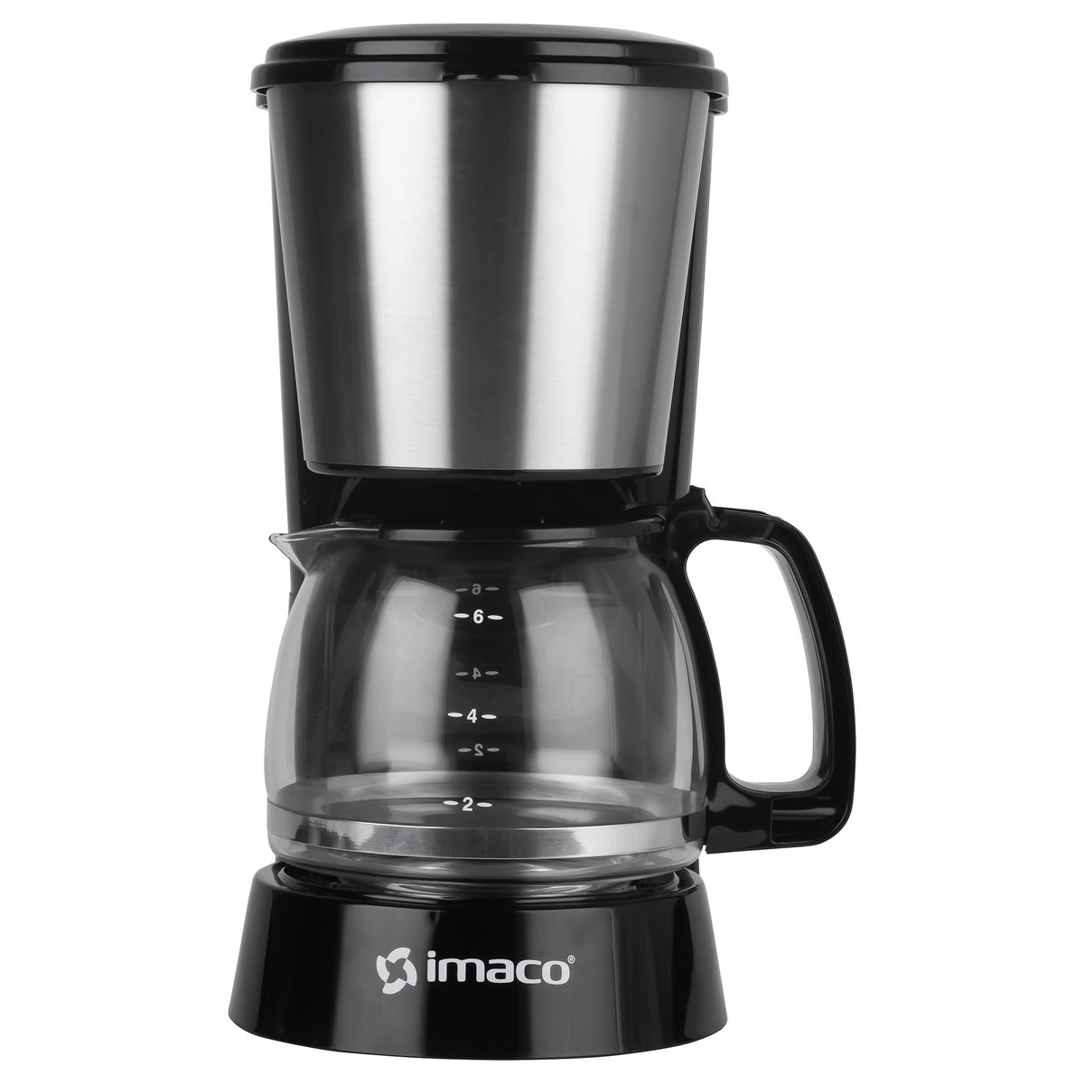 IMACO - Cafetera Electrica 4-6 Tazas 650W CM6065 Imaco