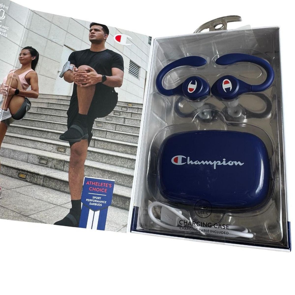 CHAMPION - AUDÍFONOS INALÁMBRICOS BLUETOOTH CHAMPION AZUL