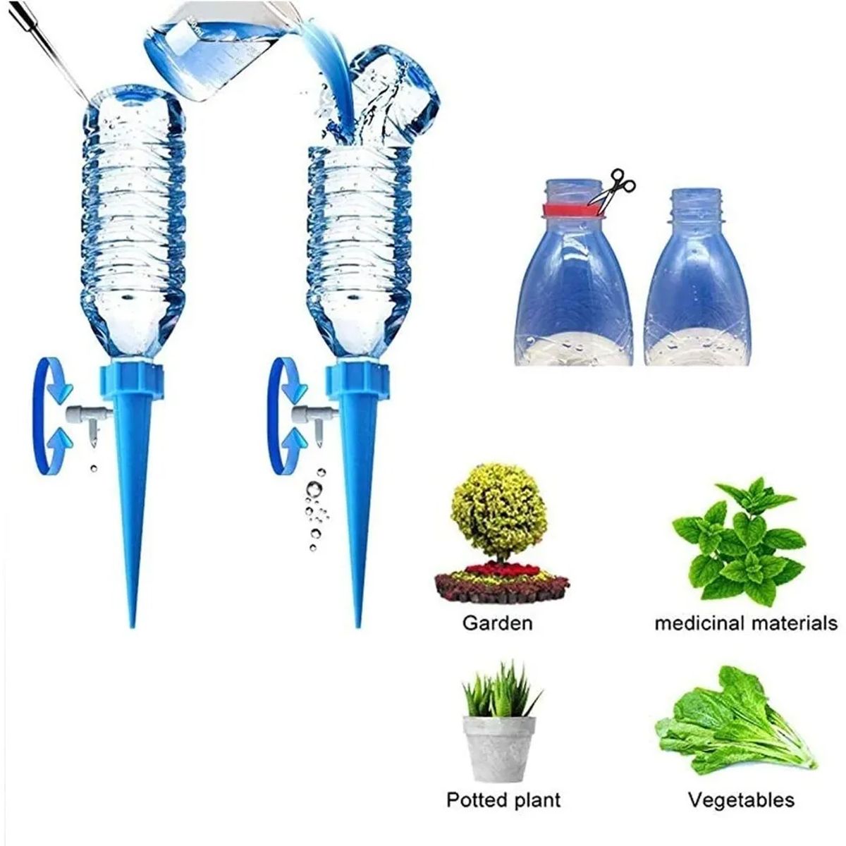 GENERICO - KIT RIEGO POR GOTEO AUTOMATICO PARA PLANTAS