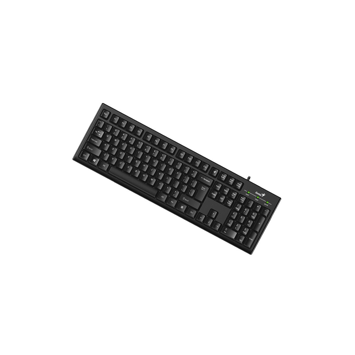 GENIUS - TECLADO GENIUS SMART KB-100 AI COPILOT USB SP NEGRO