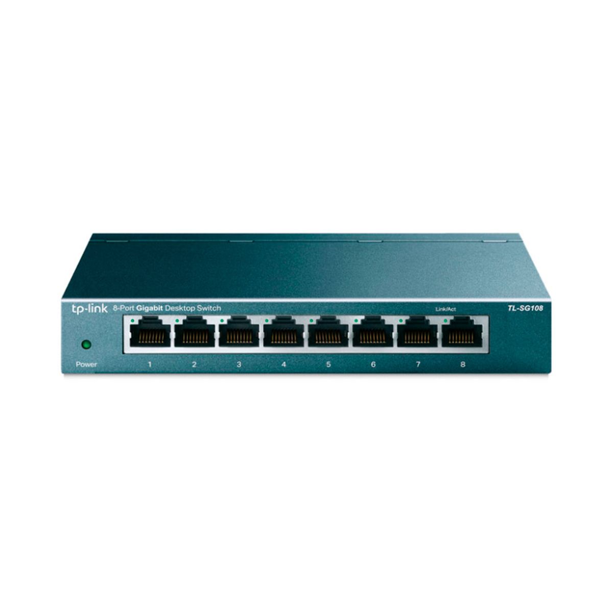 TP LINK - SWITCH TP-LINK TL-SG108 V9 8 PUERTOS GIGABIT 1000MBPS PN TL-SG108