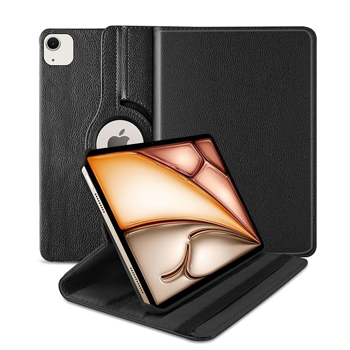 GENERICO - Funda Giratoria para iPad Air 13 M3 2025 A3268/A3269/A3271