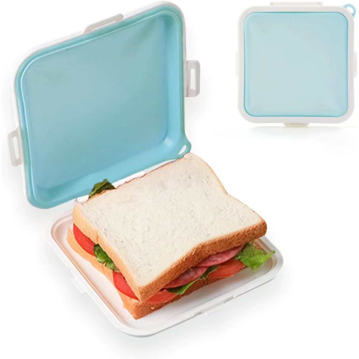 Caja Fiambrera para Sandwich  Colores Vivos, marca GENERICO - Foto 2