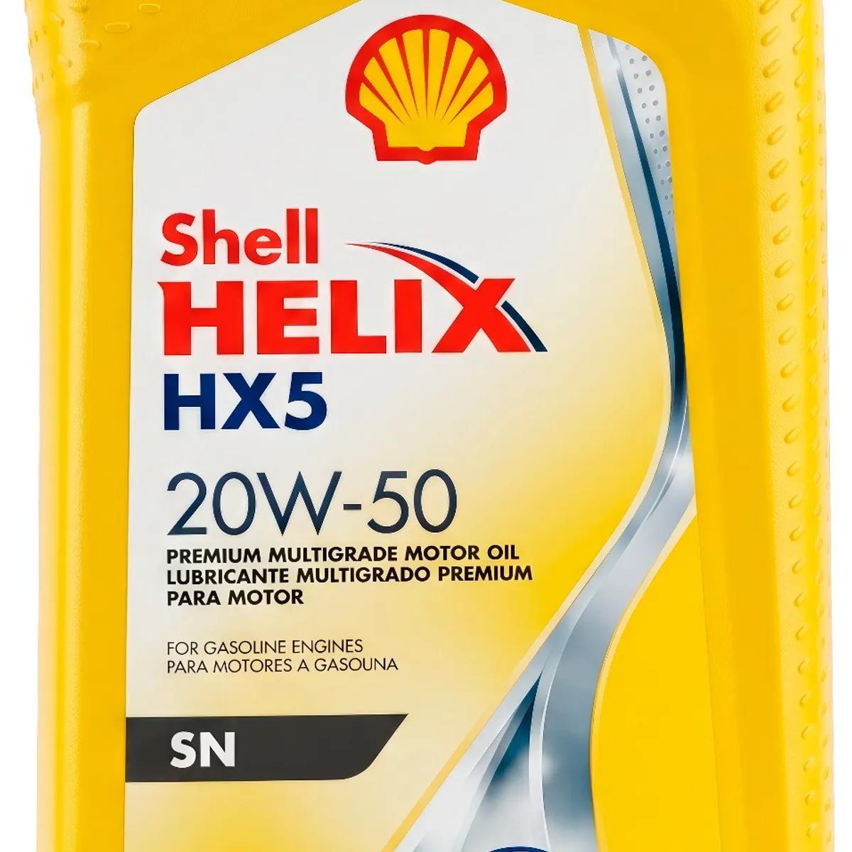 GENERICO - Aceite de Motor Shell Helix HX5 Multigrado SN 20W-50 1LT