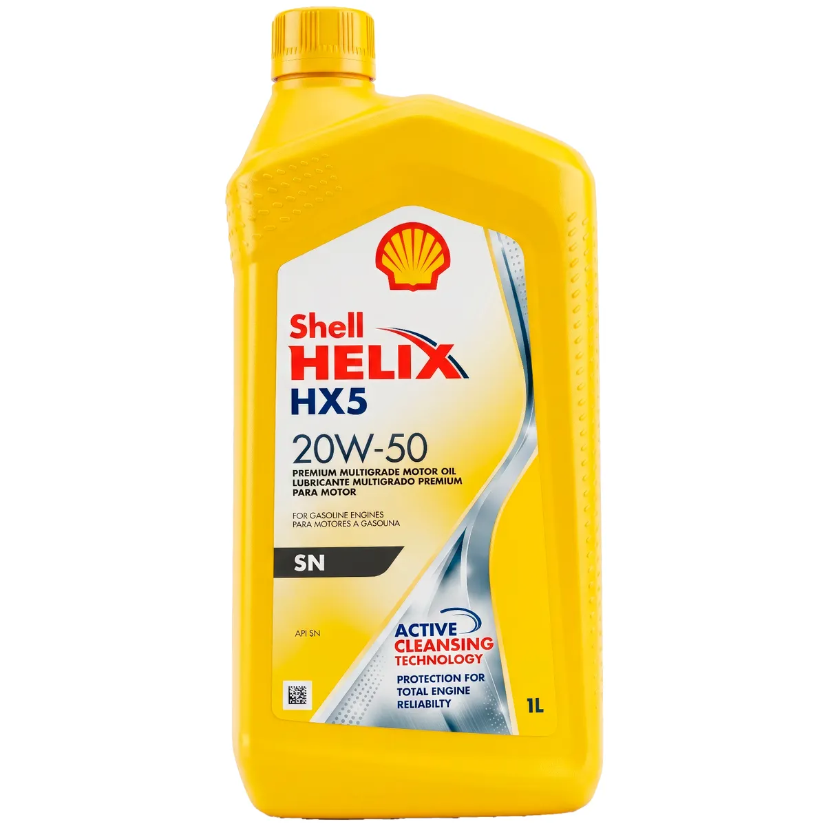 GENERICO - Aceite de Motor Shell Helix HX5 Multigrado SN 20W-50 1LT