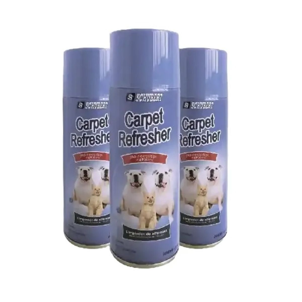 SCHUBERT - Espuma Limpiadora De Muebles Y De Alfombras Elimina Olores X 2 UND