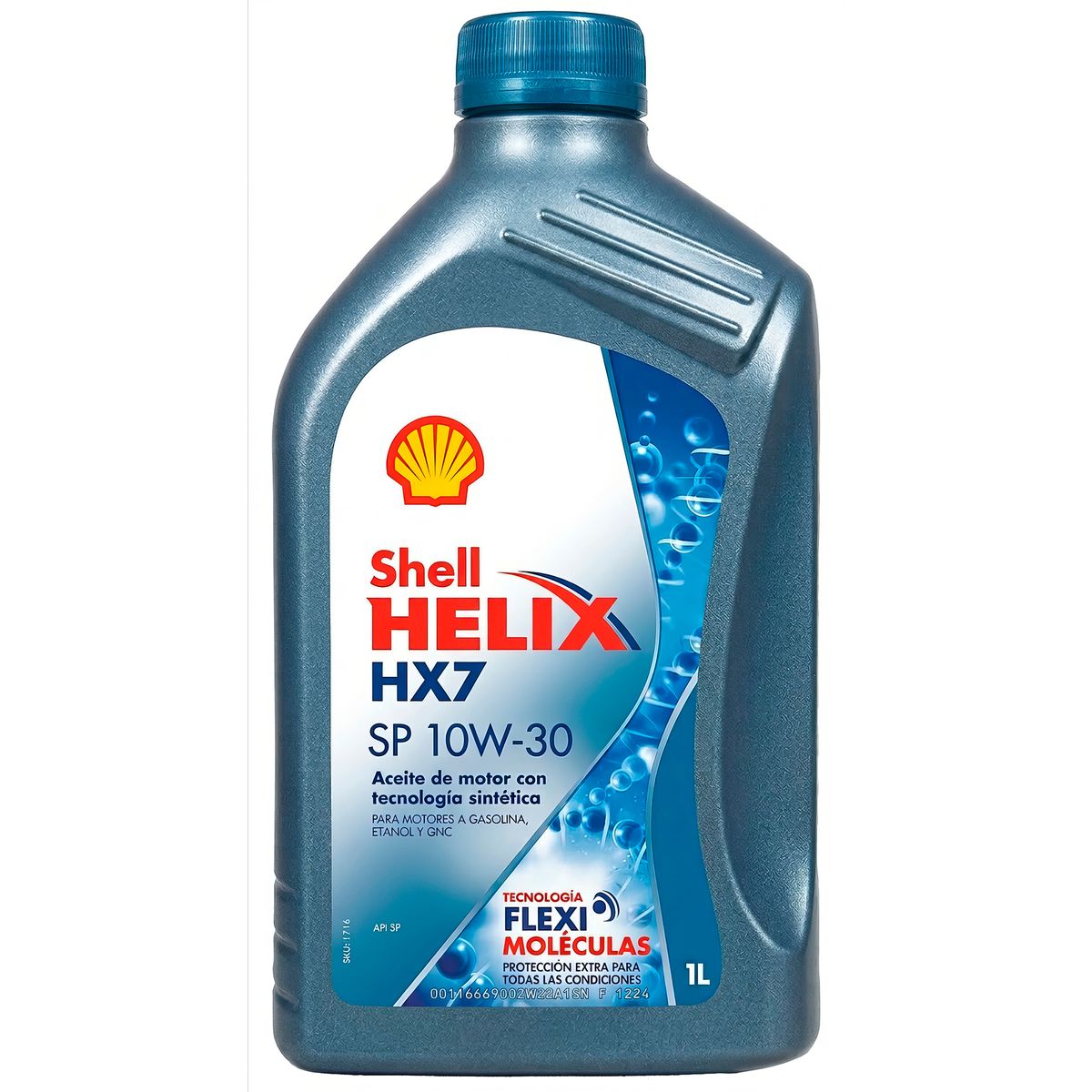 GENERICO - Aceite de Motor Shell Helix HX7 SemiSintetico SP 10W-30 1LT