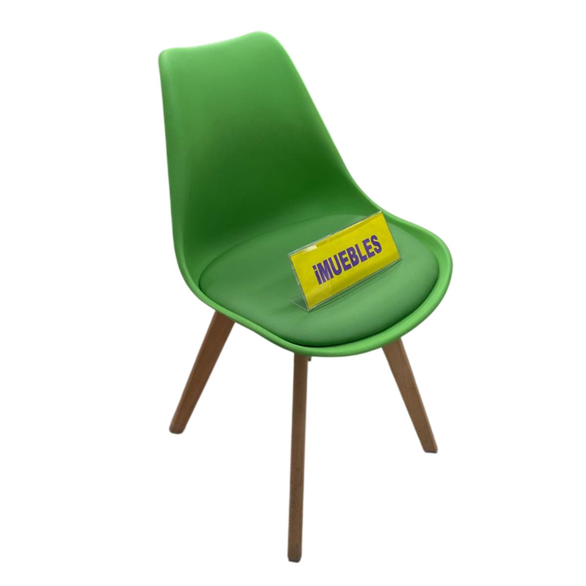 TEMEL - Silla Vintage Verde iMUEBLES-3137 Estilo y Comodidad para Cualquier Espacio