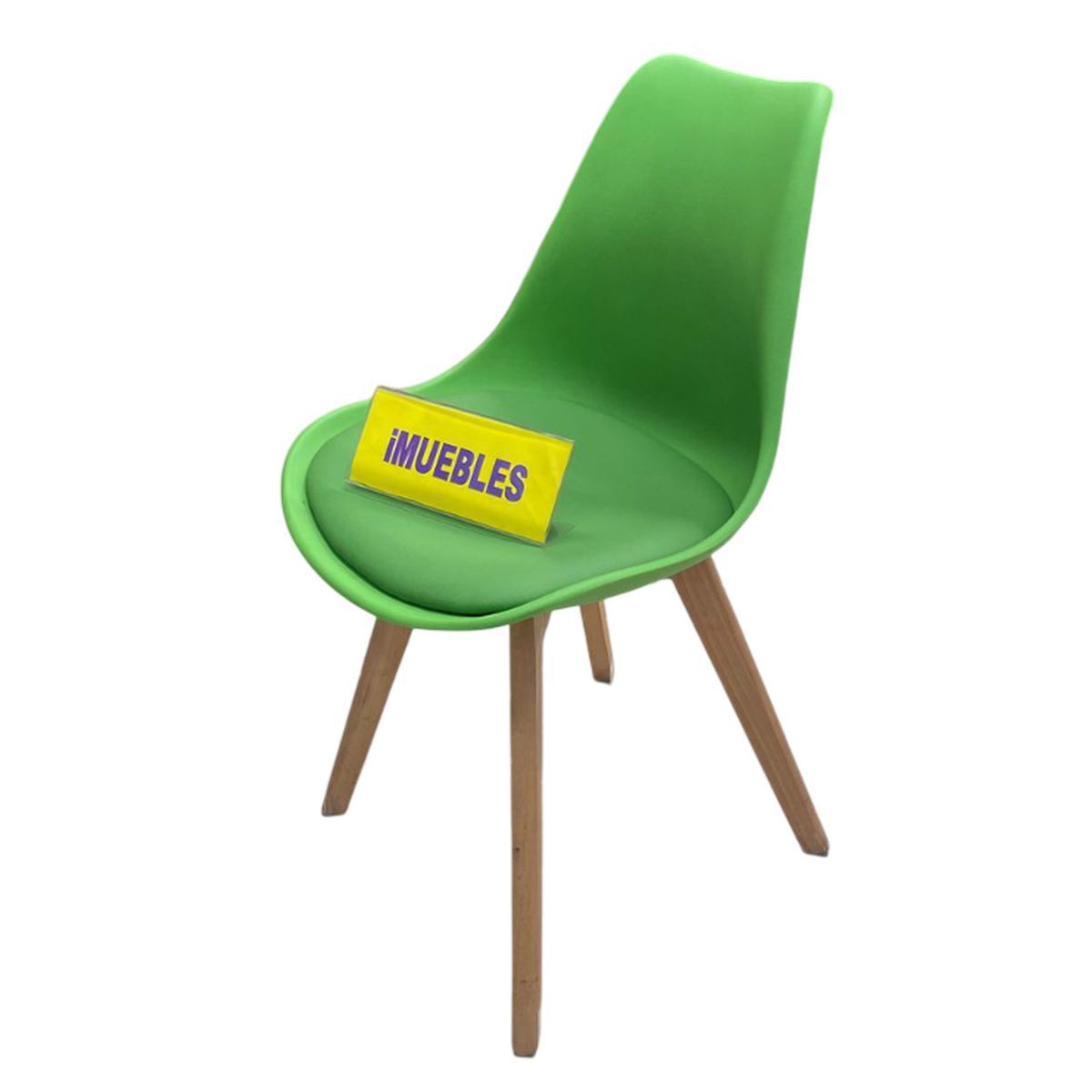 TEMEL - Silla Vintage Verde iMUEBLES-3137 Estilo y Comodidad para Cualquier Espacio