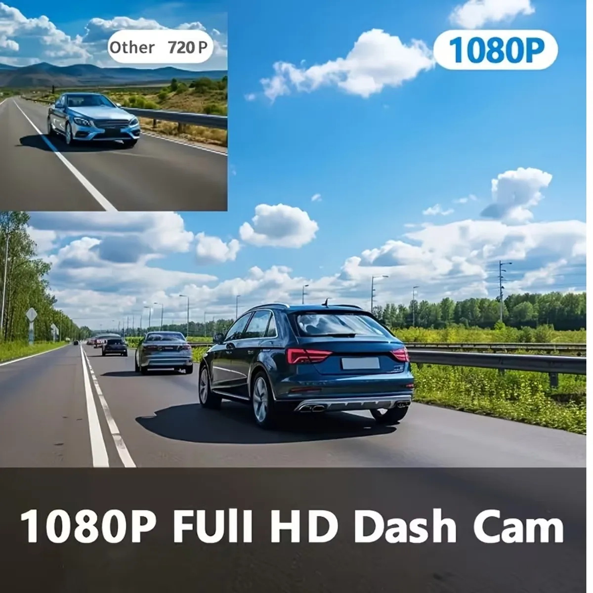 Cámara y video para automovil 1080P DUAL LENS, marca GENERICO - Foto 2