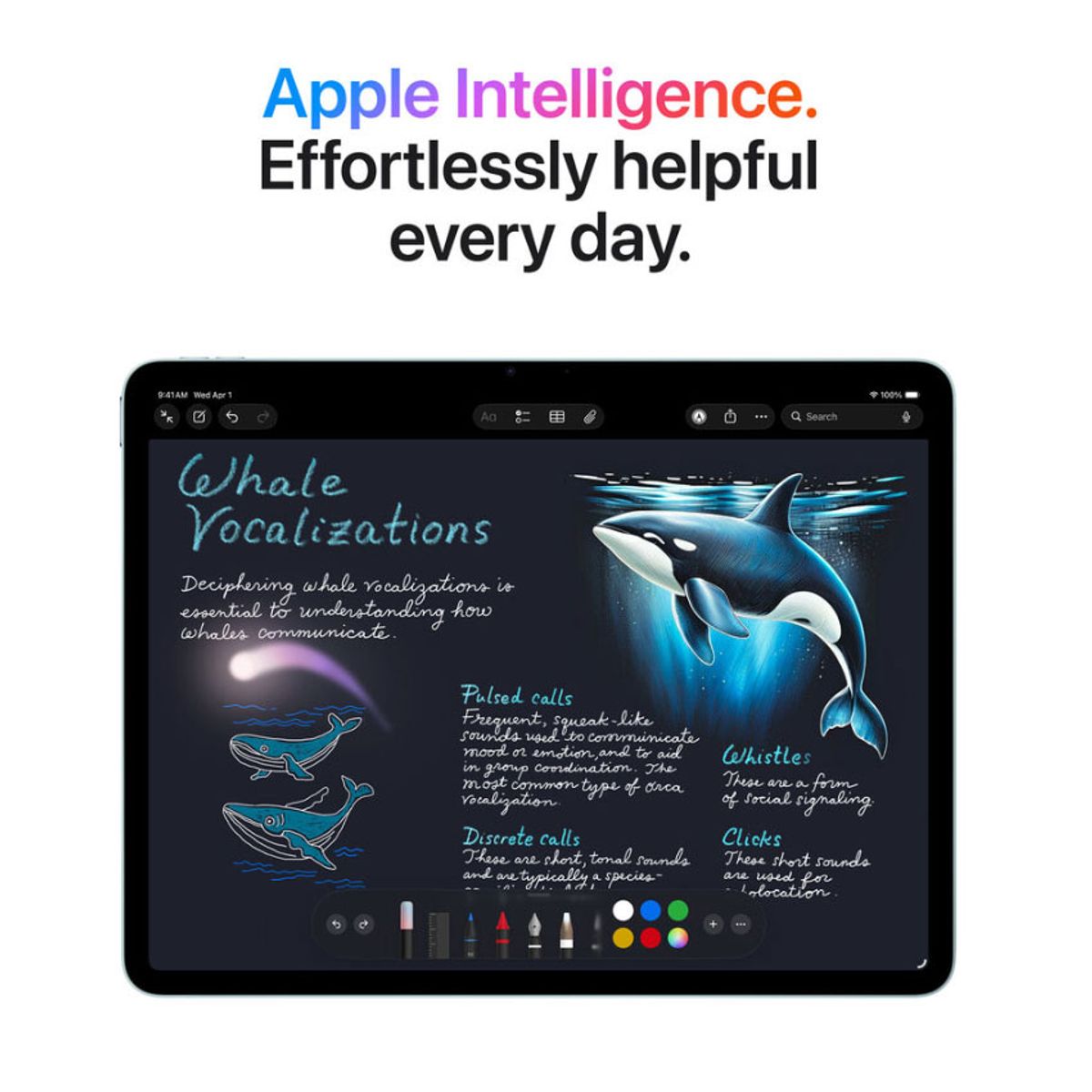 APPLE - Apple iPad Air 11″ 128GB, Chip M4, Wi-Fi 7 – Apple Intelligence