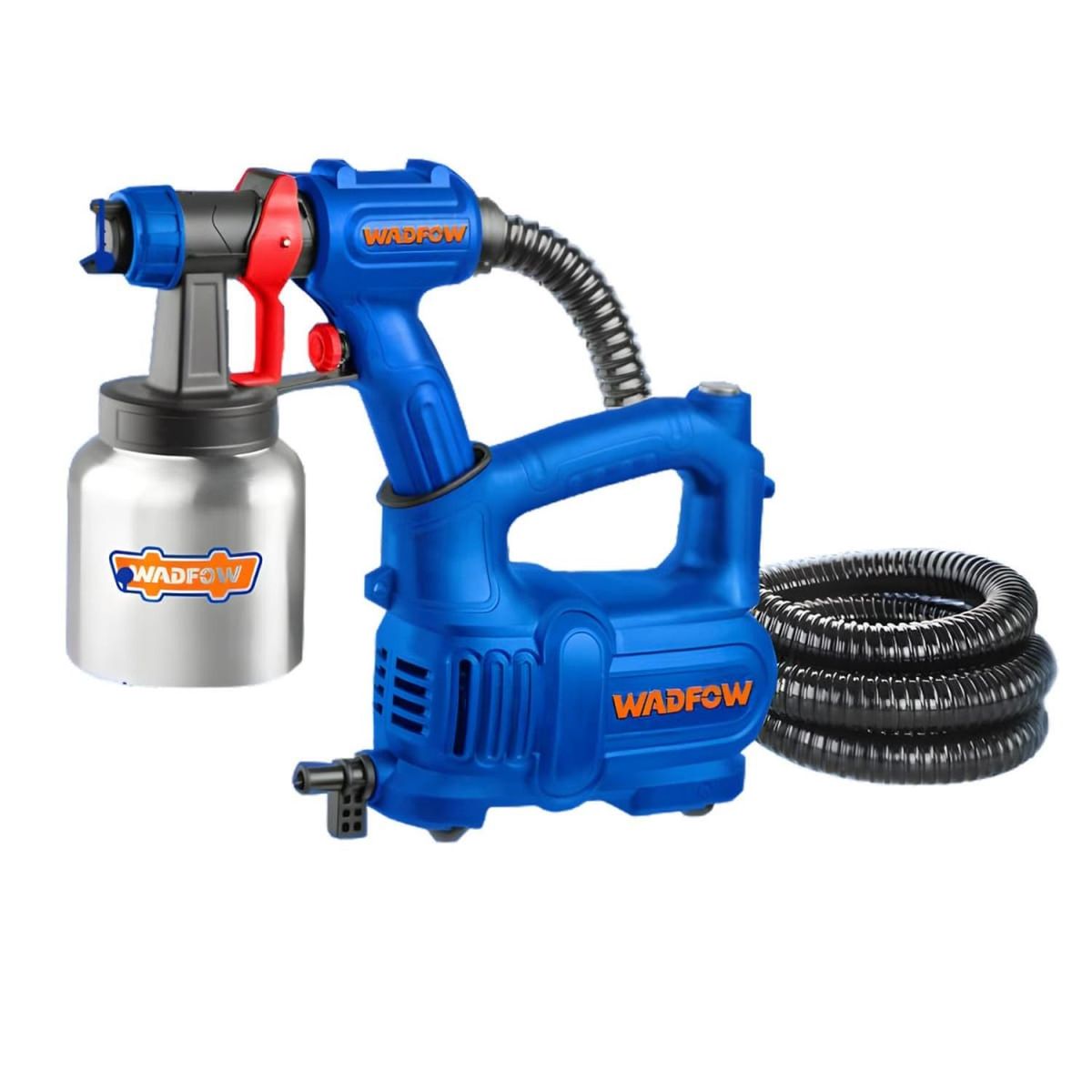 GENERICO - Pistola para Pintar 550W con vaso de aluminio 800ML Wadfow