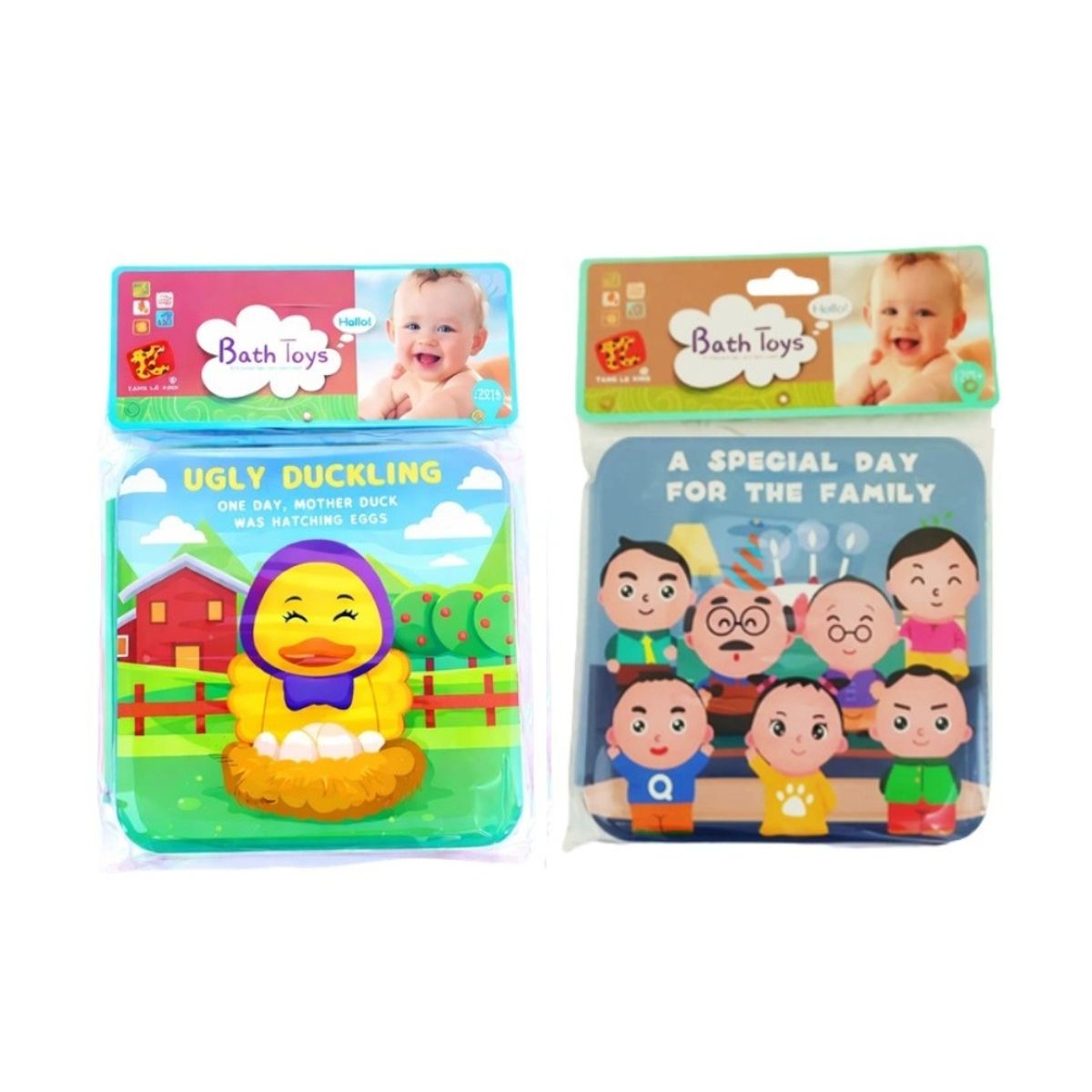 GENERICO - Libro de Baño en Ingles para Niños
