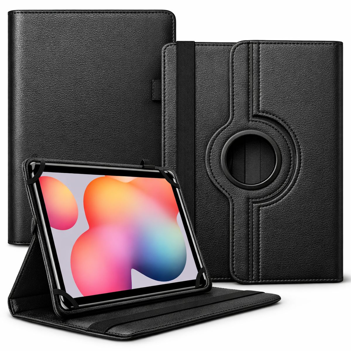 GENERICO - CASE GIRATORIO TABLET HUAWEI MATEPAD 11.5 NEGRO