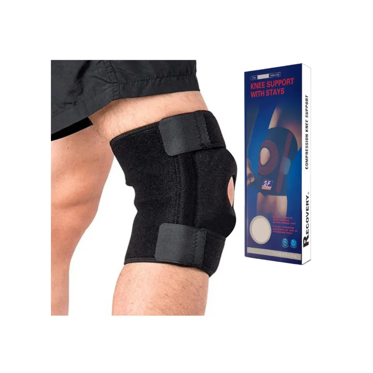 RODILLERA ORTOPÉDICA DE NEOPRENO PARA DEPORTE CON SUJETA ROTULA, marca GENERICO - Foto 2