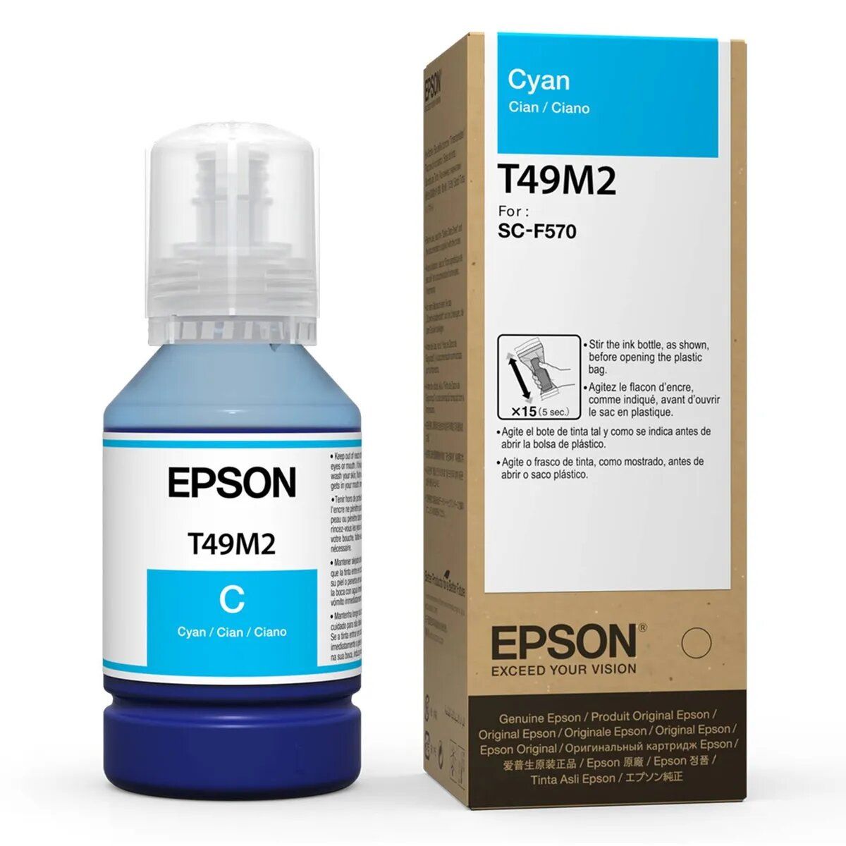 EPSON - Tinta Epson T49M Cian T49M220 - 140ml