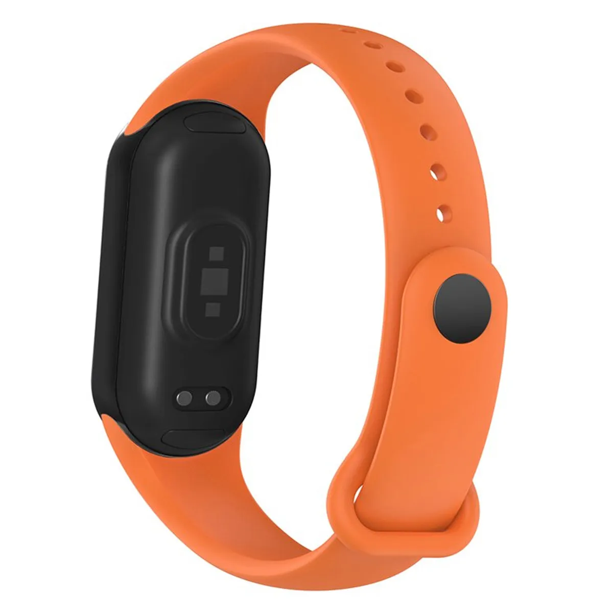 GENERICO - Correa Silicona Compatible con Xiaomi Mi Band 10 - Naranja