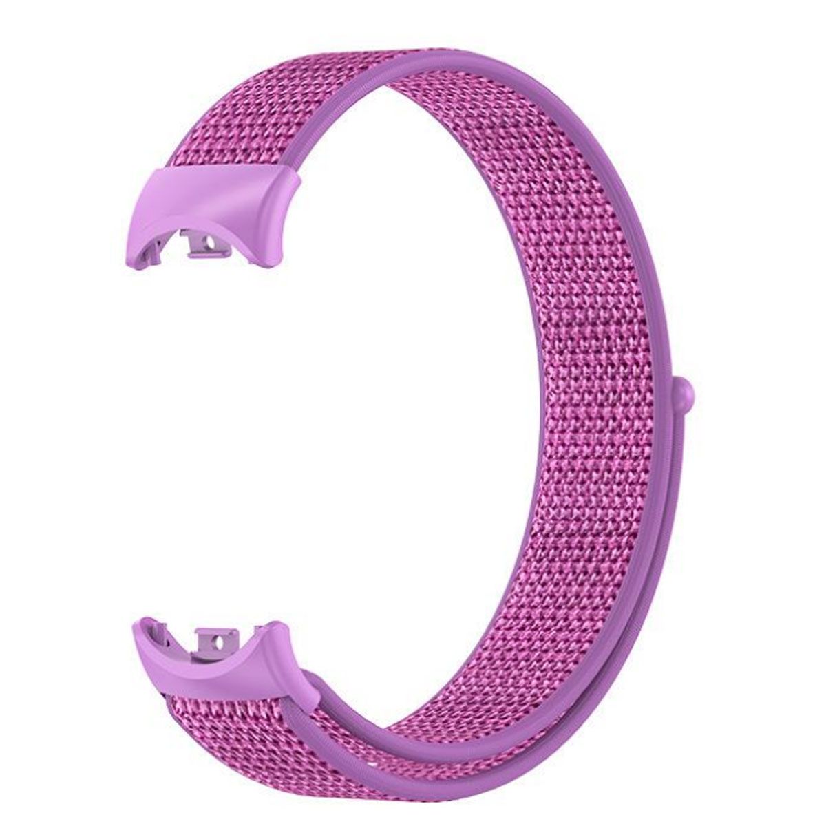 GENERICO - Correa Nylon Resistente para Xiaomi Band 8 - Morado