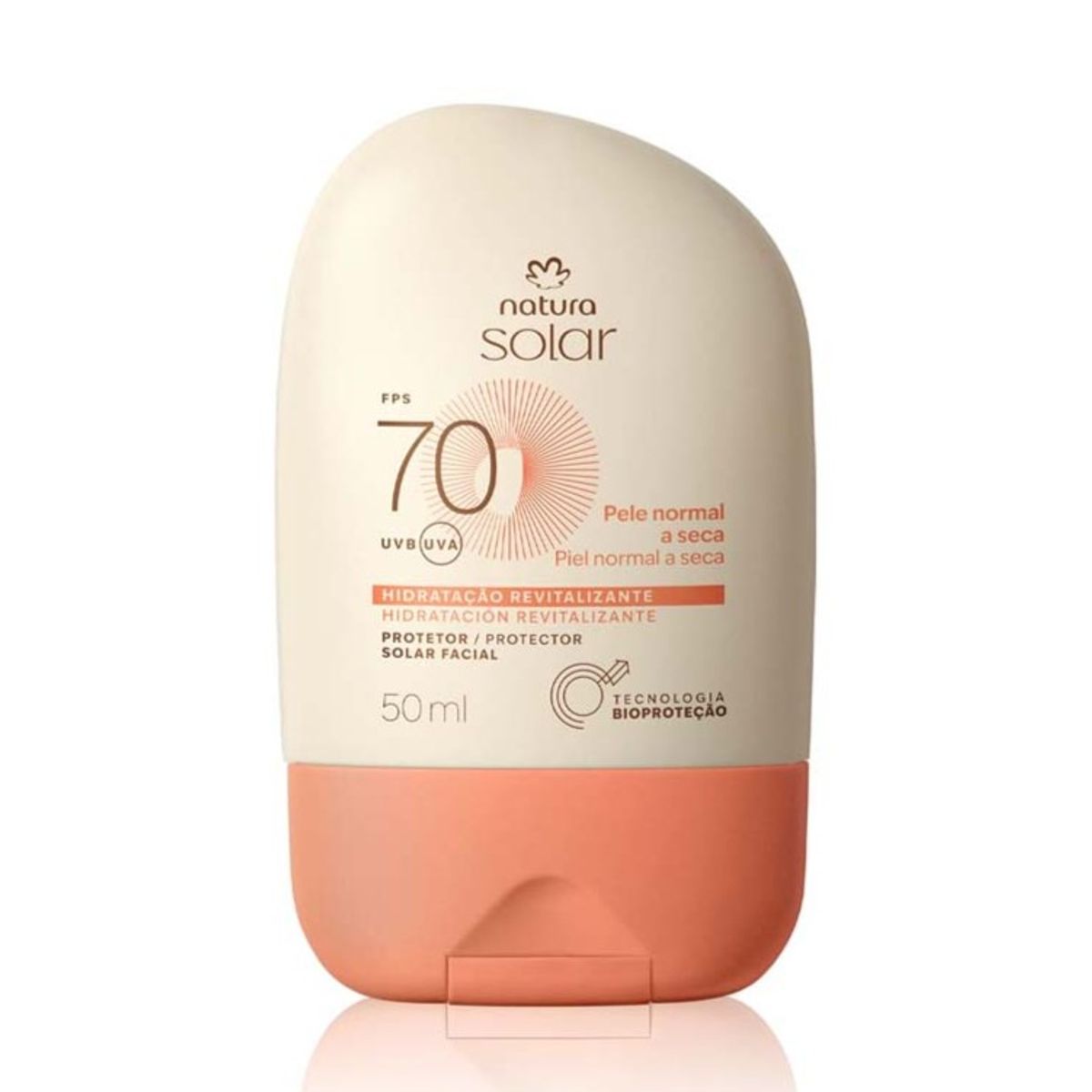 Natura - Protector Solar Facial Piel Normal a Seca FPS 70 Natura Solar