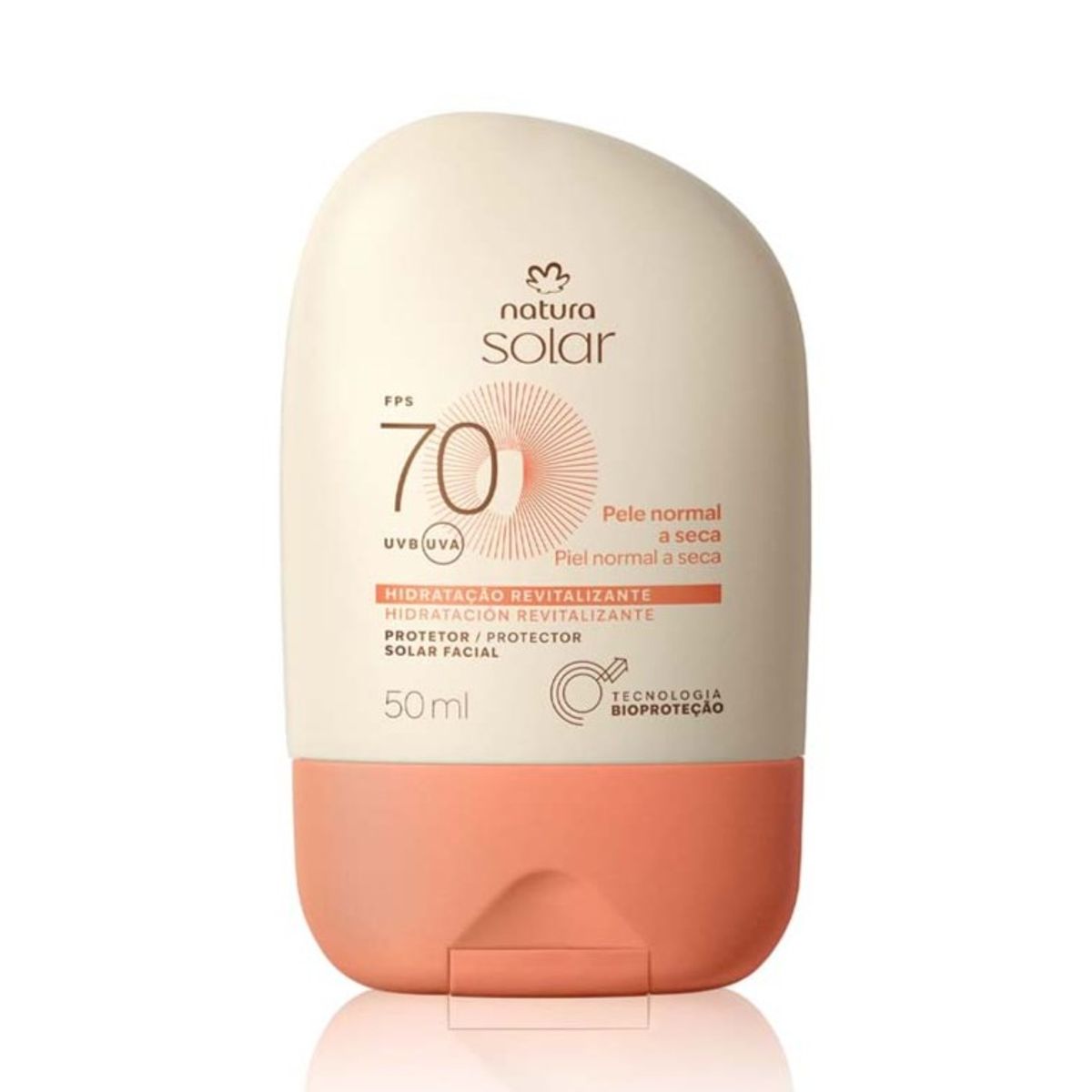 Natura - Protector Solar Facial Piel Normal a Seca FPS 70 Natura Solar