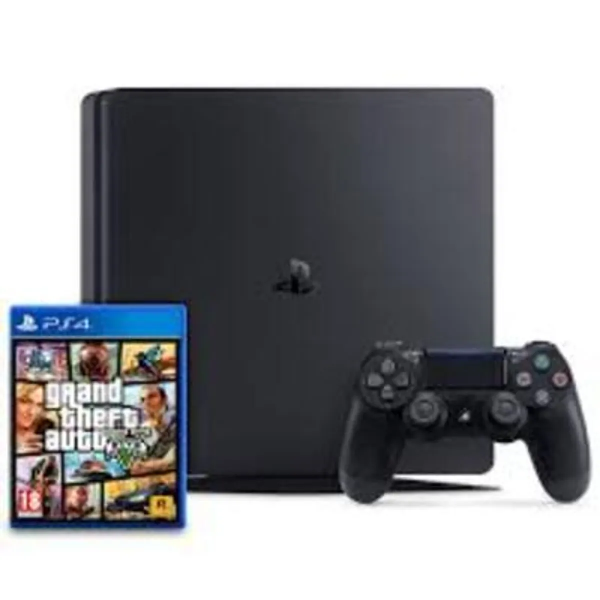 SONY - Consola PS4 slim 1 tb con dos mandos y gta nuevo