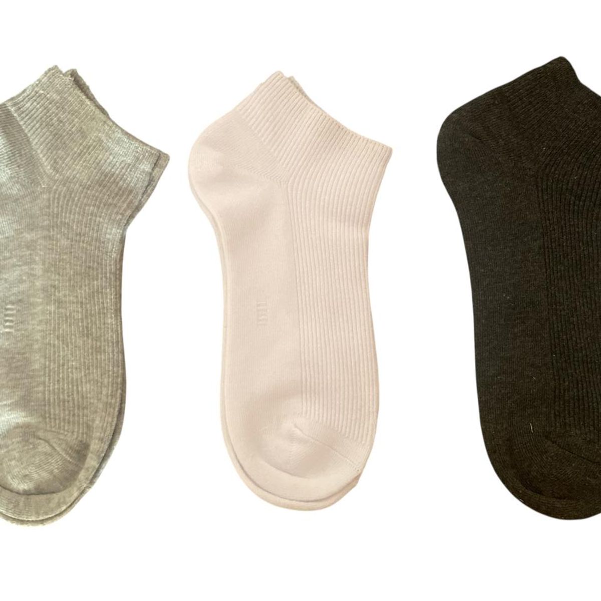 MINTANA - PACK 3 MEDIAS SIN COSTURA  TALONERA ALGODON HILO MUJER MINTANA