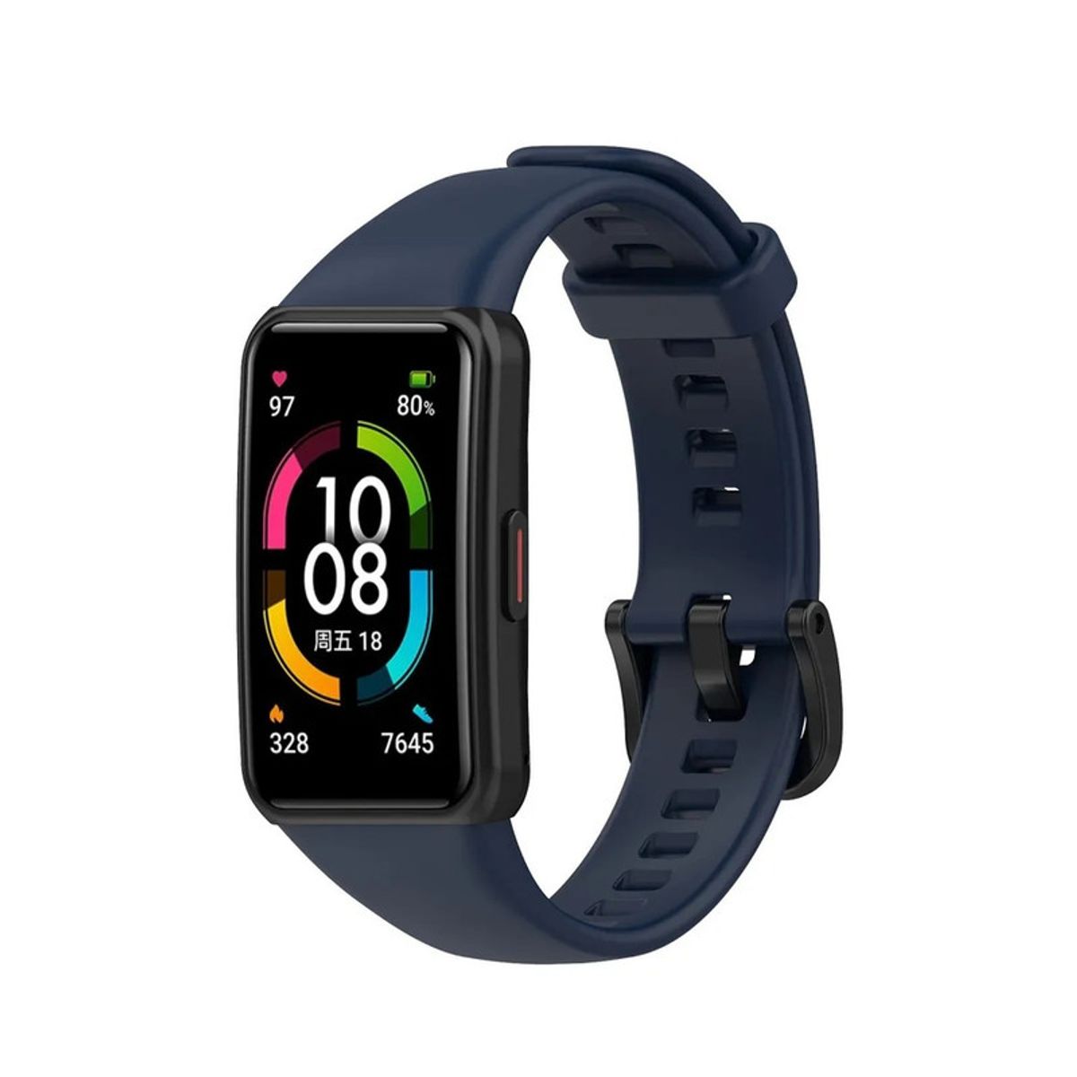 GENERICO - Correa para Huawei band 6 azul marino