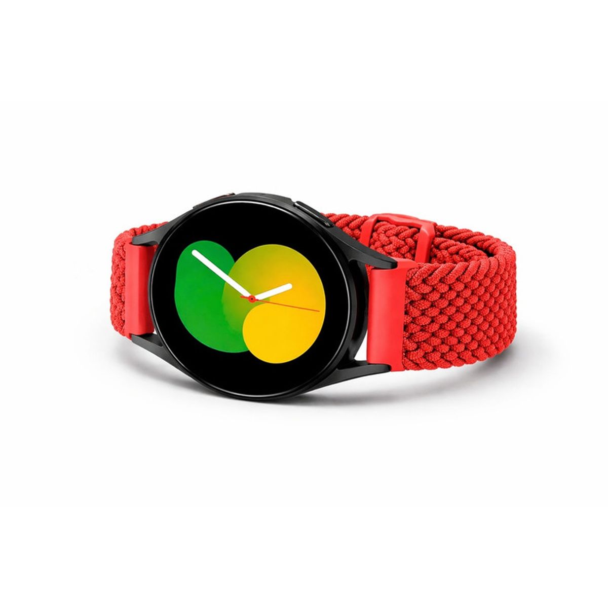 GENERICO - Correa elástico trenzado Samsung watch 7 ultra rojo