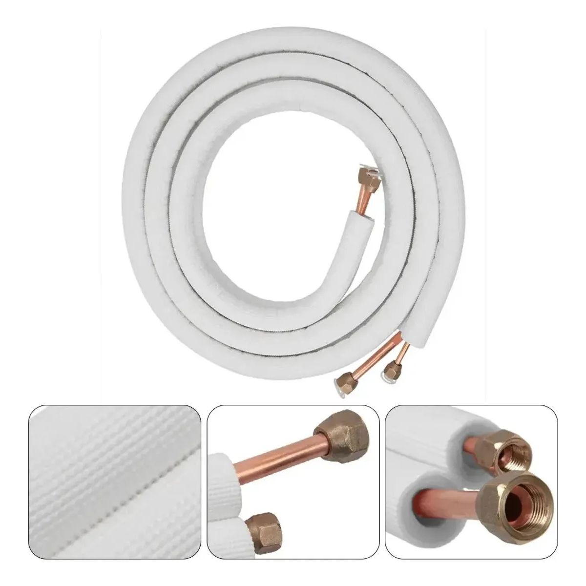 U BUY - Tubo Aislado De 14 Pulgadas 12 Pulgadas Para Aire Acondici