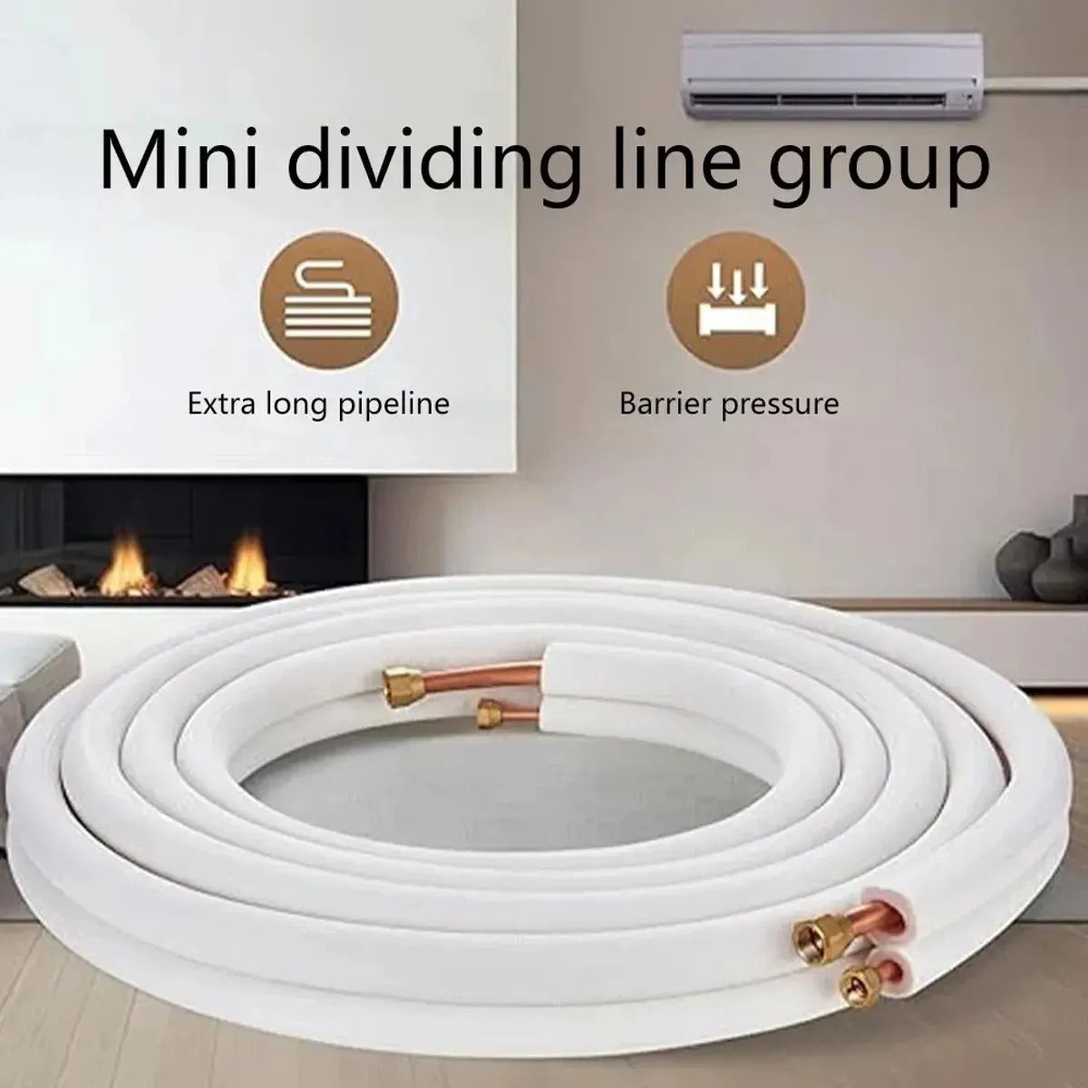 U BUY - Tubo Aislado De 14 Pulgadas 12 Pulgadas Para Aire Acondici