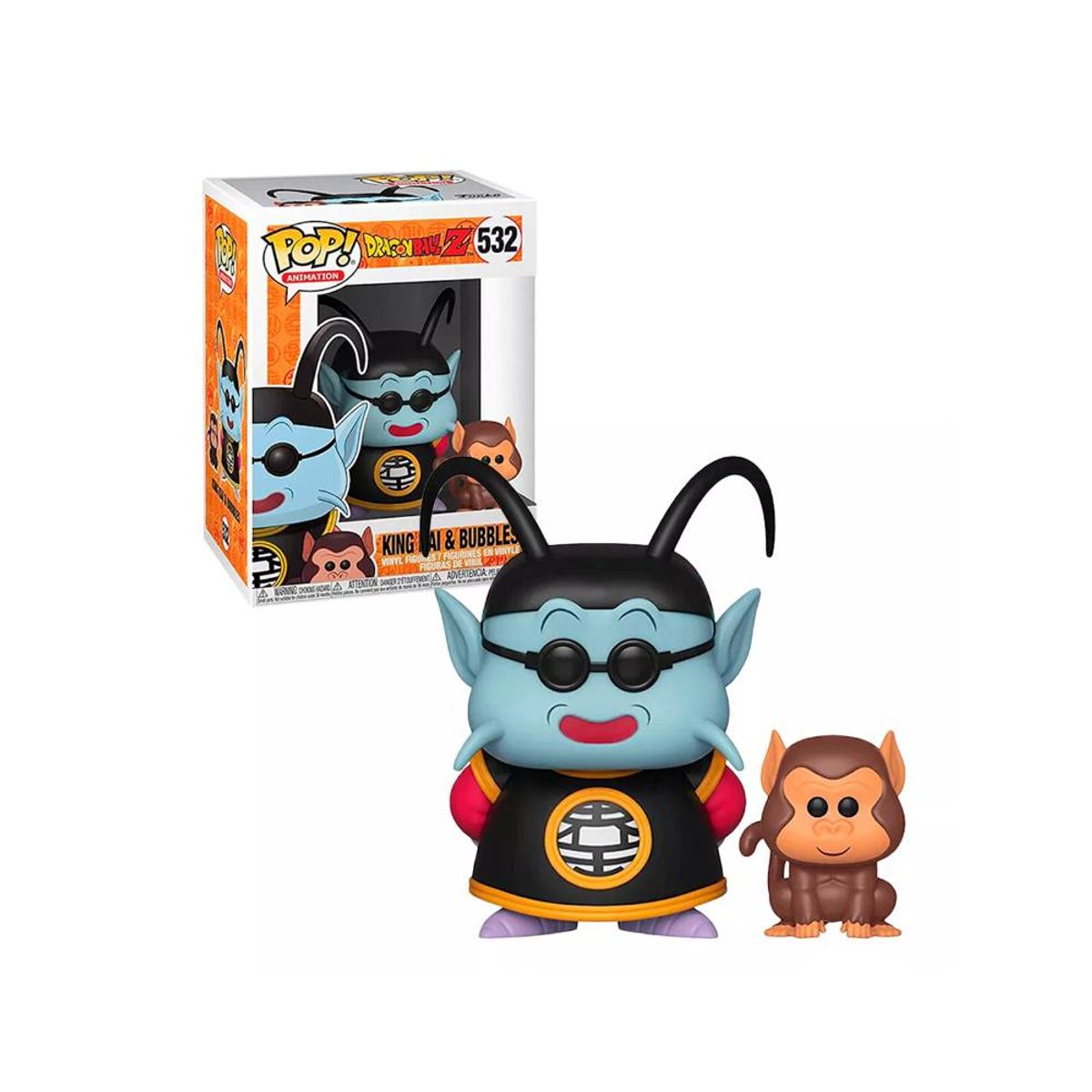 FUNKO - Funko - Funko Pop Dragon Ball Z Kaiosama y Bubbles