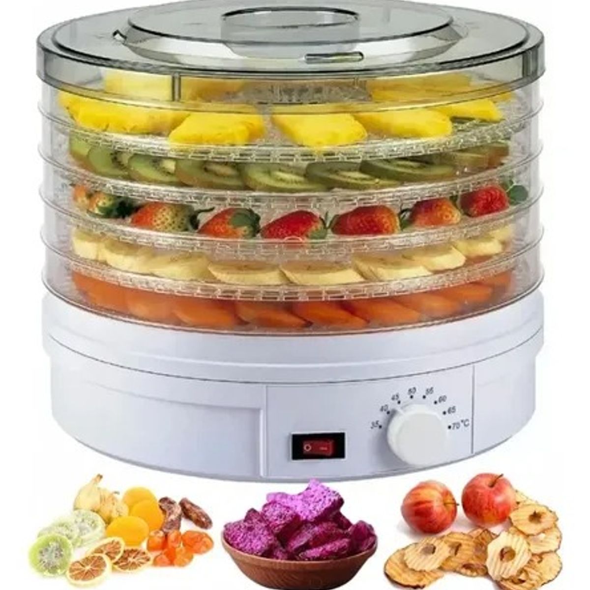 EVERSO - Maquina Deshidratadora Alimentos Deshidratador Fruta Cocina