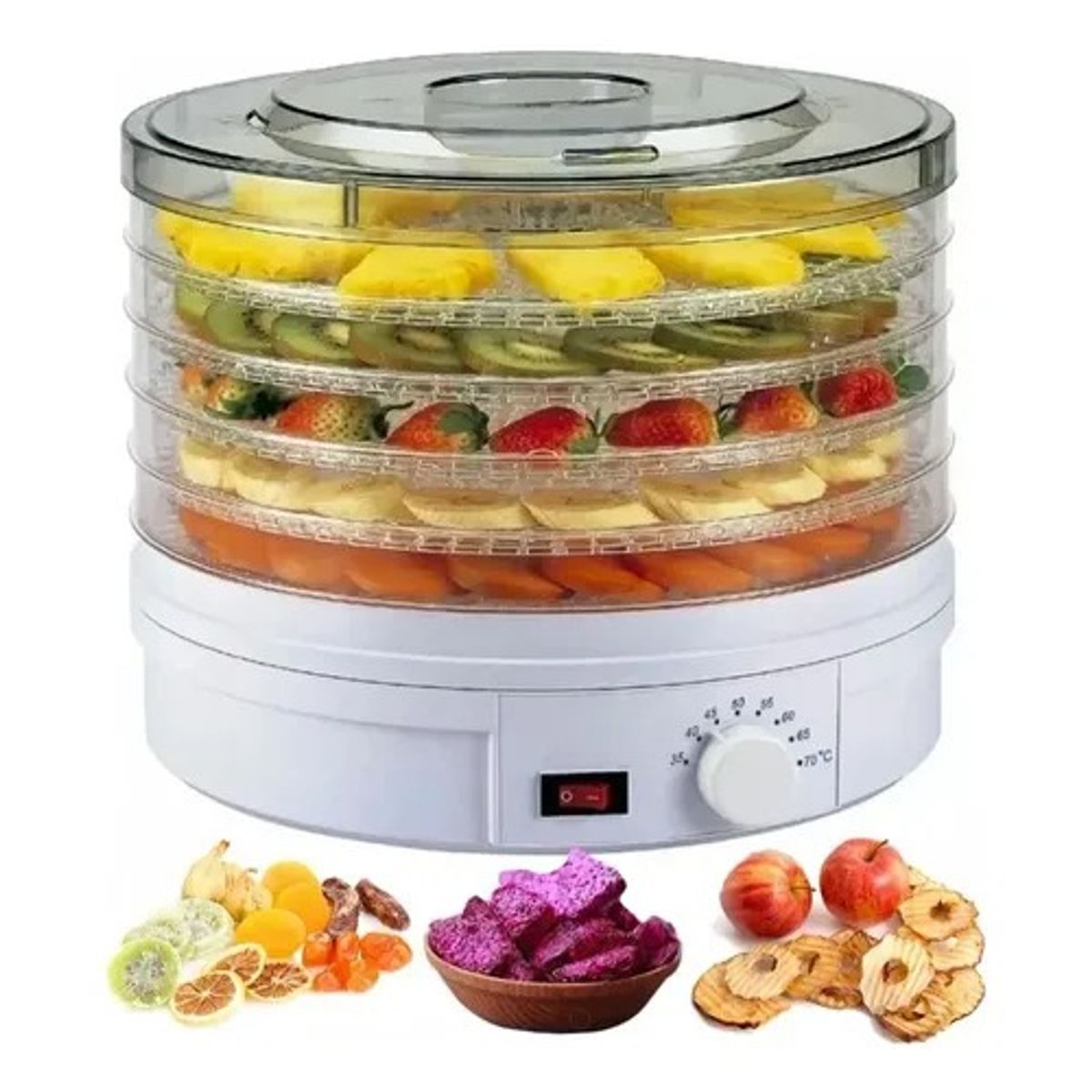 EVERSO - Maquina Deshidratadora Alimentos Deshidratador Fruta Cocina