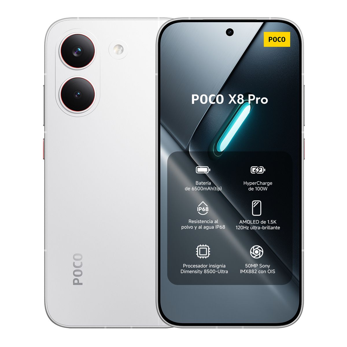POCO X8 Pro Blanco 12GB + 512GB, marca XIAOMI - Foto Principal