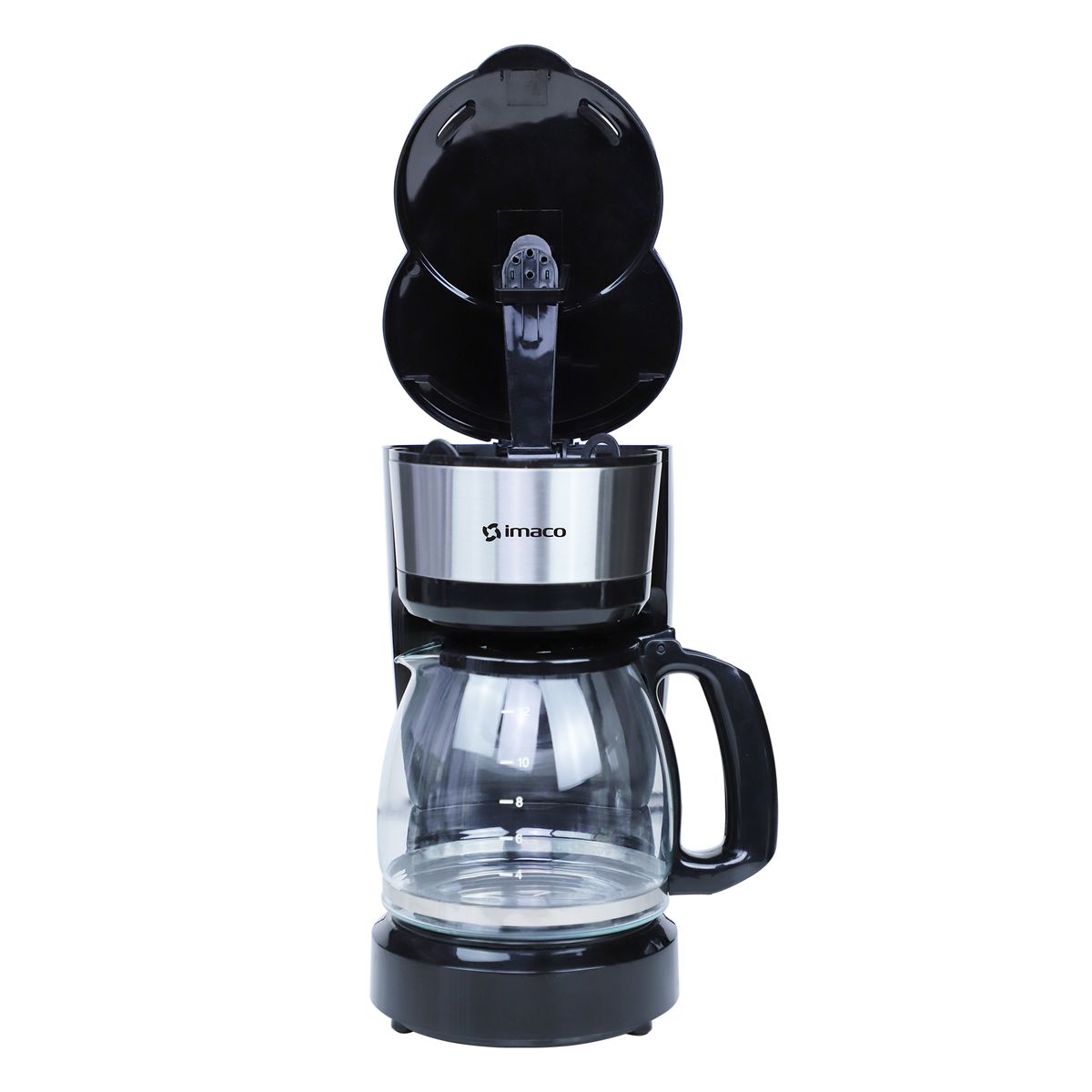 IMACO - Cafetera electrica 12 tzs panel decorativo ac/inox CM1218S Imaco