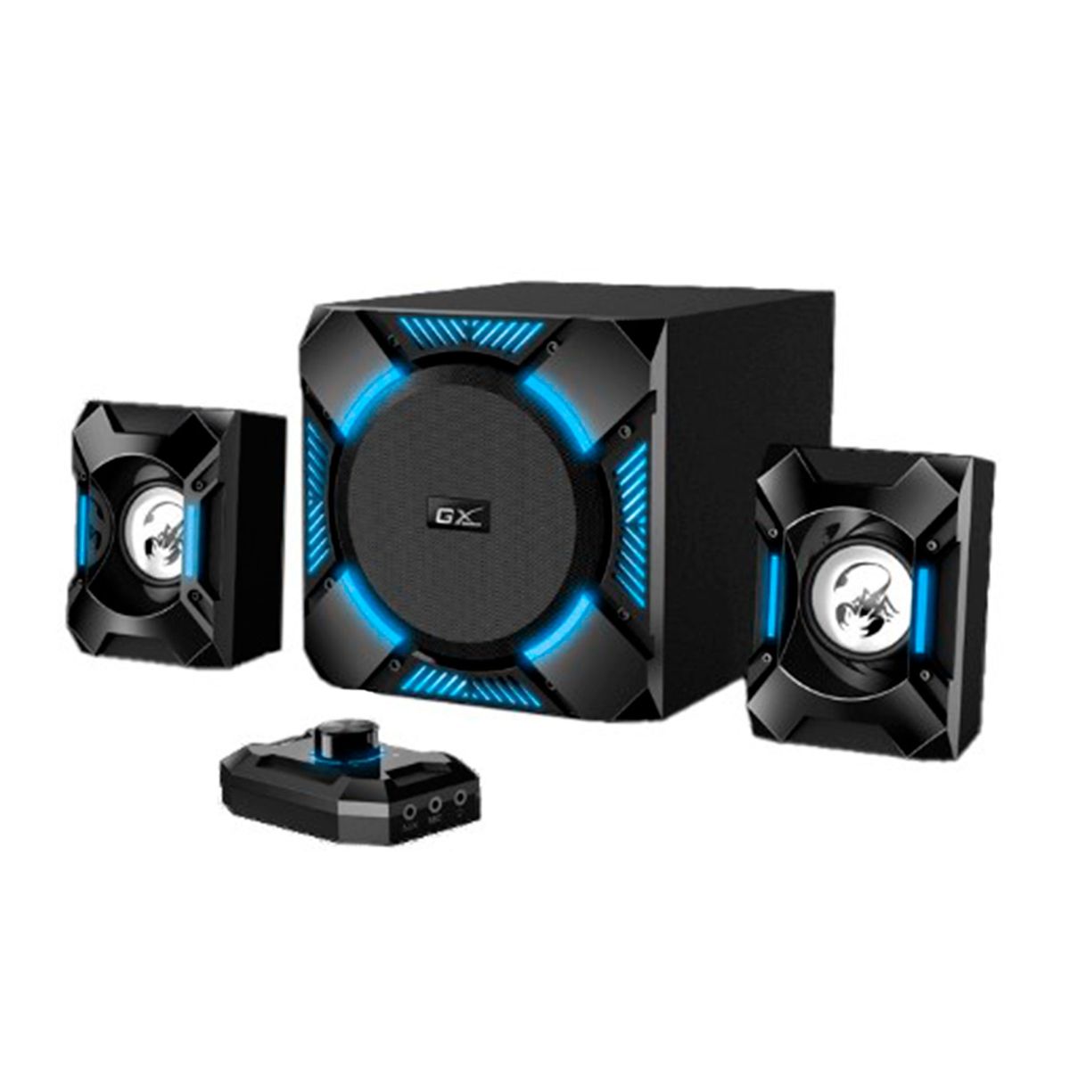 GENIUS - PARLANTE GENIUS SW-G2.1 1200 240V 36W NEGRO P-N 31730044400