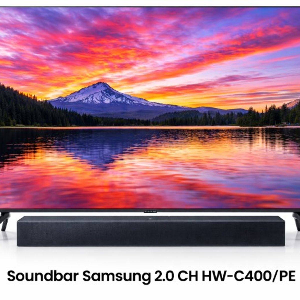 SAMSUNG - Soundbar Samsung 2.0 CH HW-C400/PE