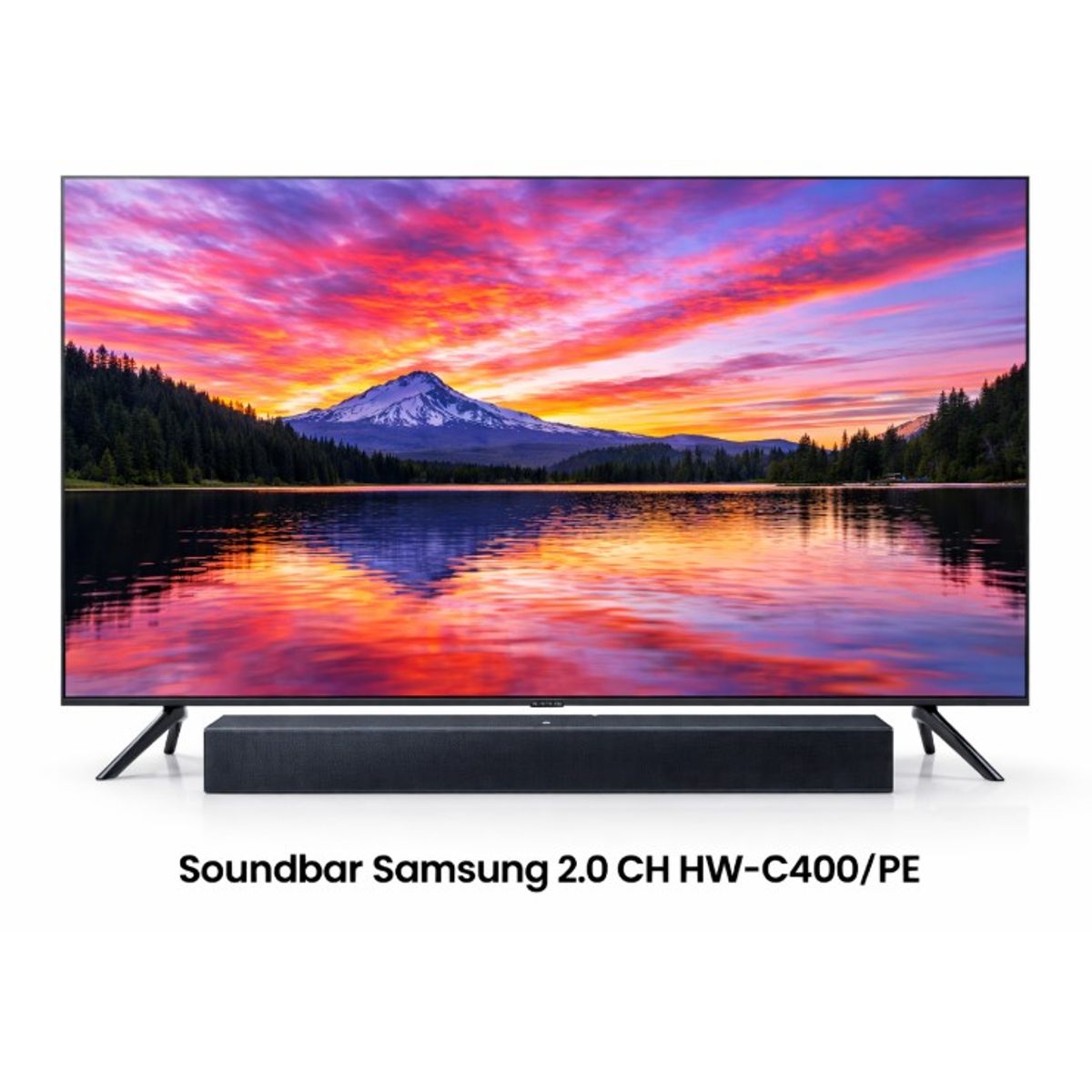 SAMSUNG - Soundbar Samsung 2.0 CH HW-C400/PE