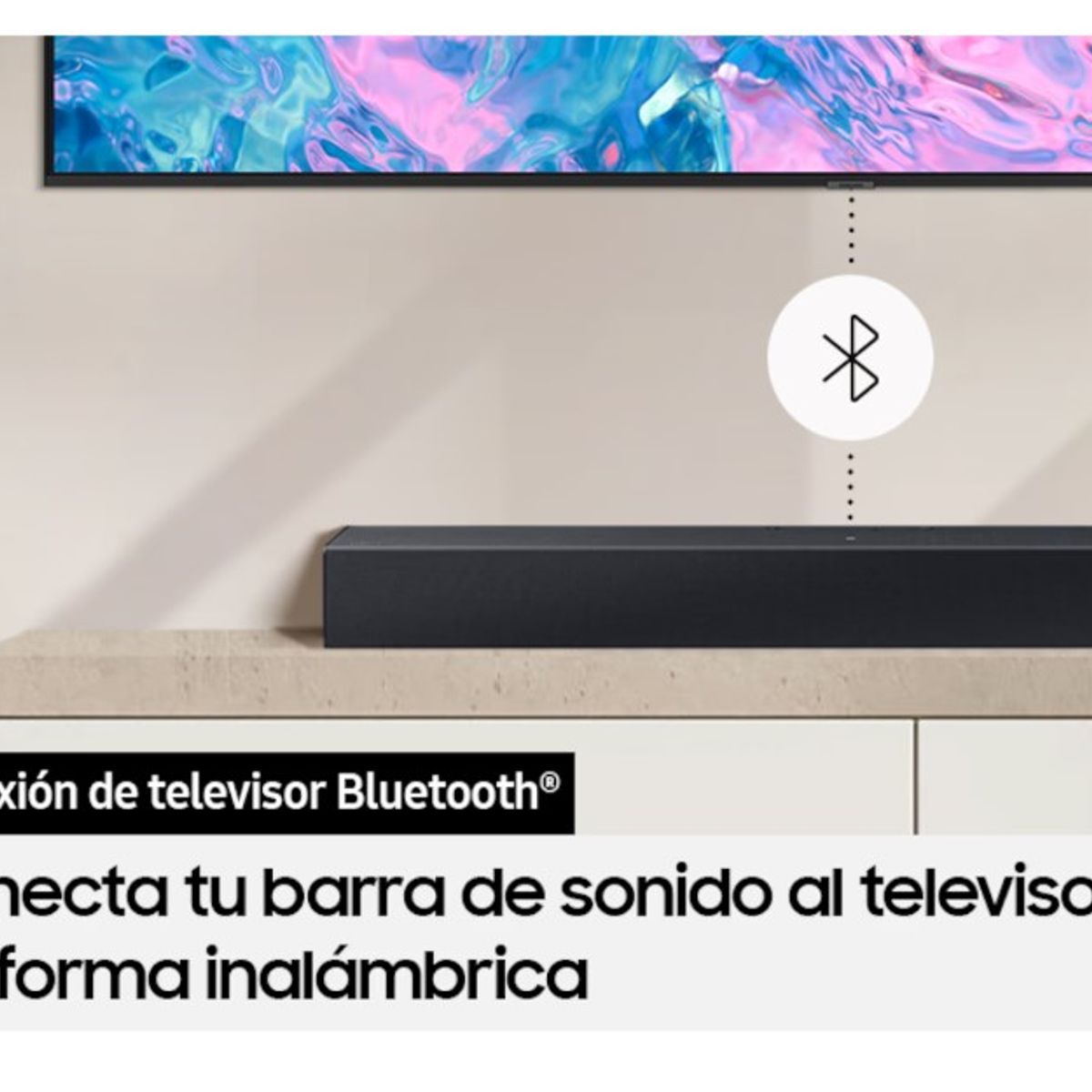 SAMSUNG - Soundbar Samsung 2.0 CH HW-C400/PE