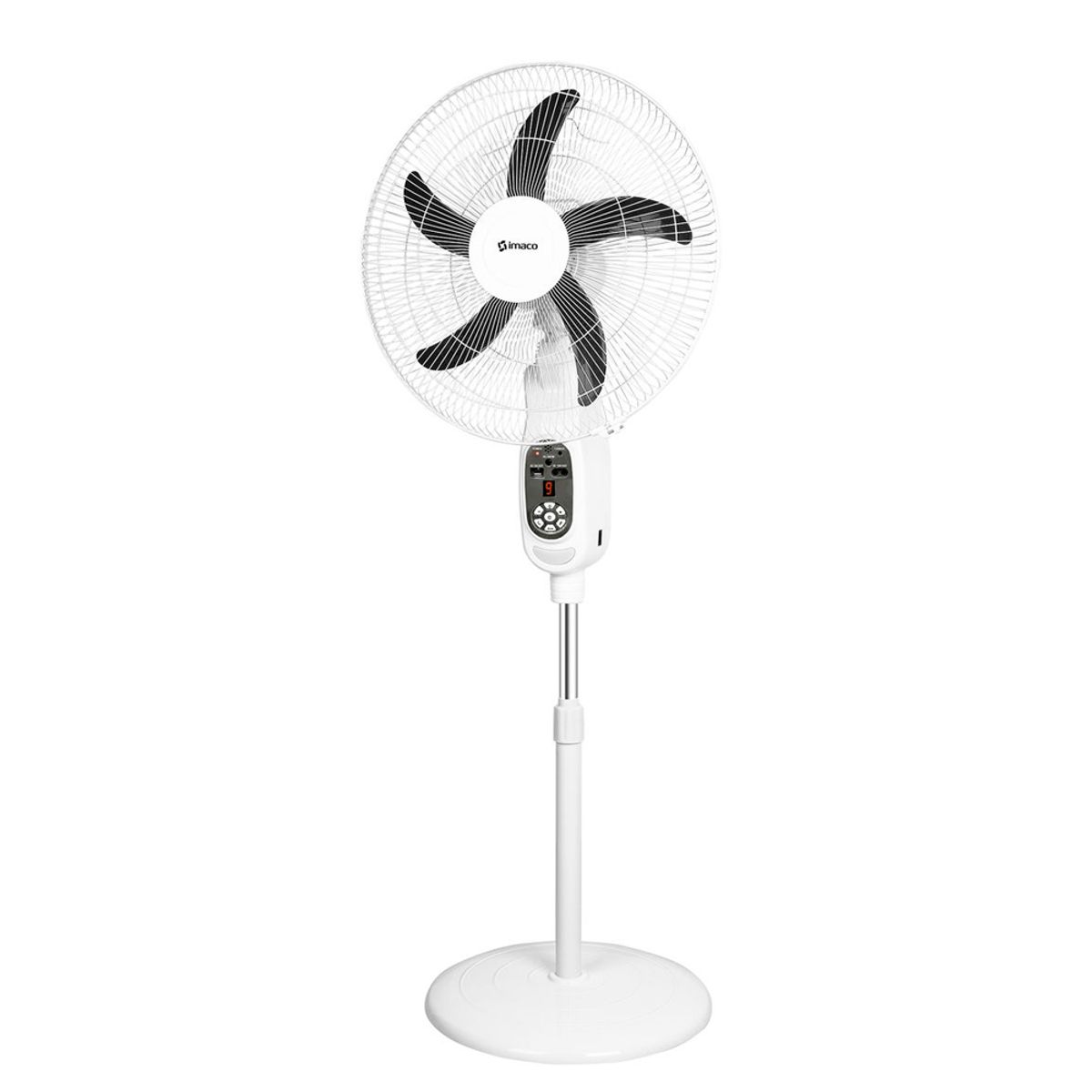IMACO - Ventilador de Pedestal Imaco 16 pulgadas Recargable con Control
