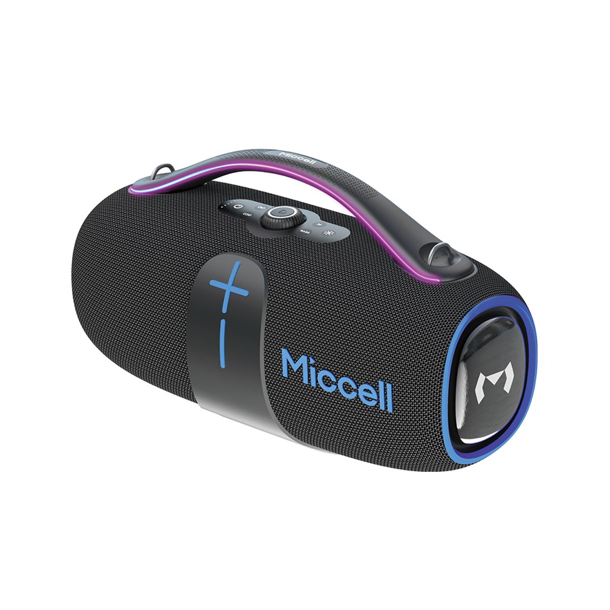 MICCELL - Miccell SP46 Parlante Bluetooth 400W Portátil para Fiestas y Eventos