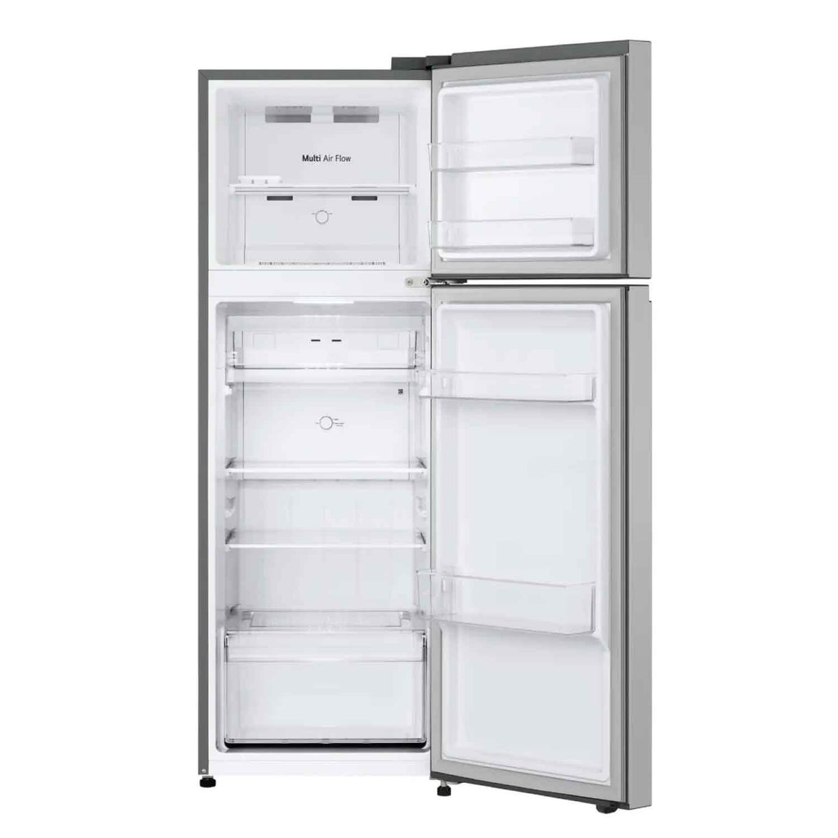 LG - Refrigeradora LG VT24BPY Top Freezer 241 L No Frost Plata