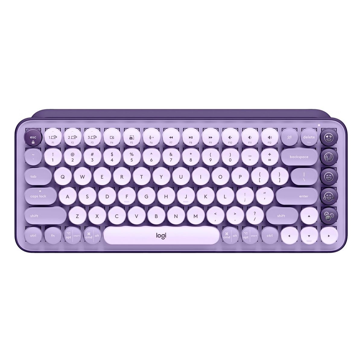 LOGITECH - TECLADO INALAMBRICO LOGITECH ESPAÑOL - TECLAS POP CON EMOJI K PN920-011519