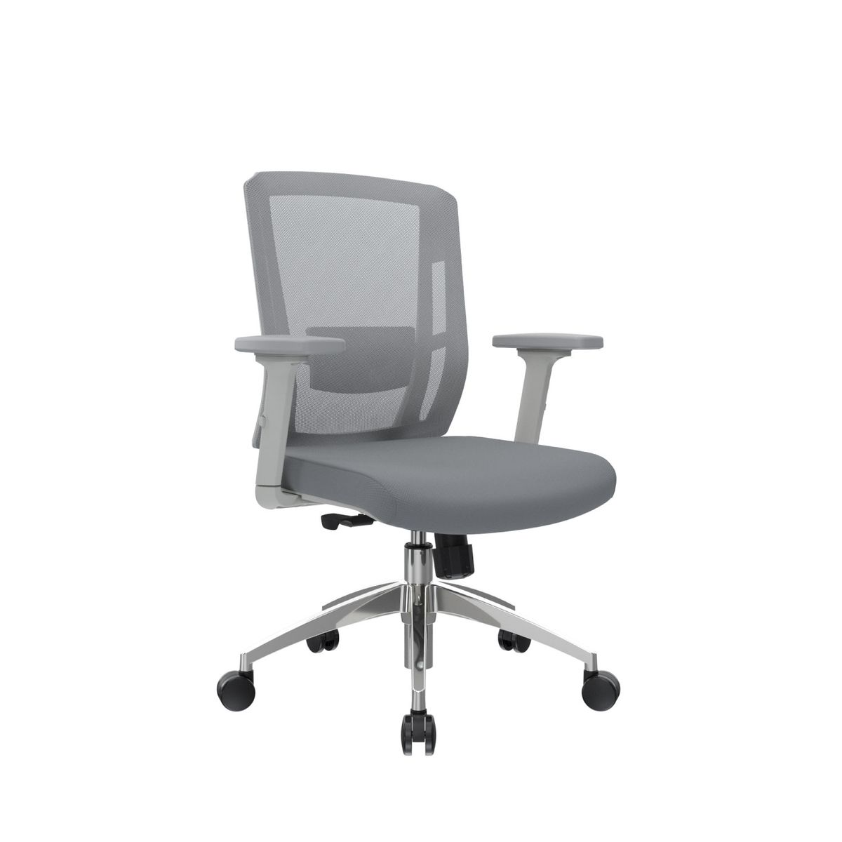 BONNO - Silla de Escritorio Delphi II Gris Bonno