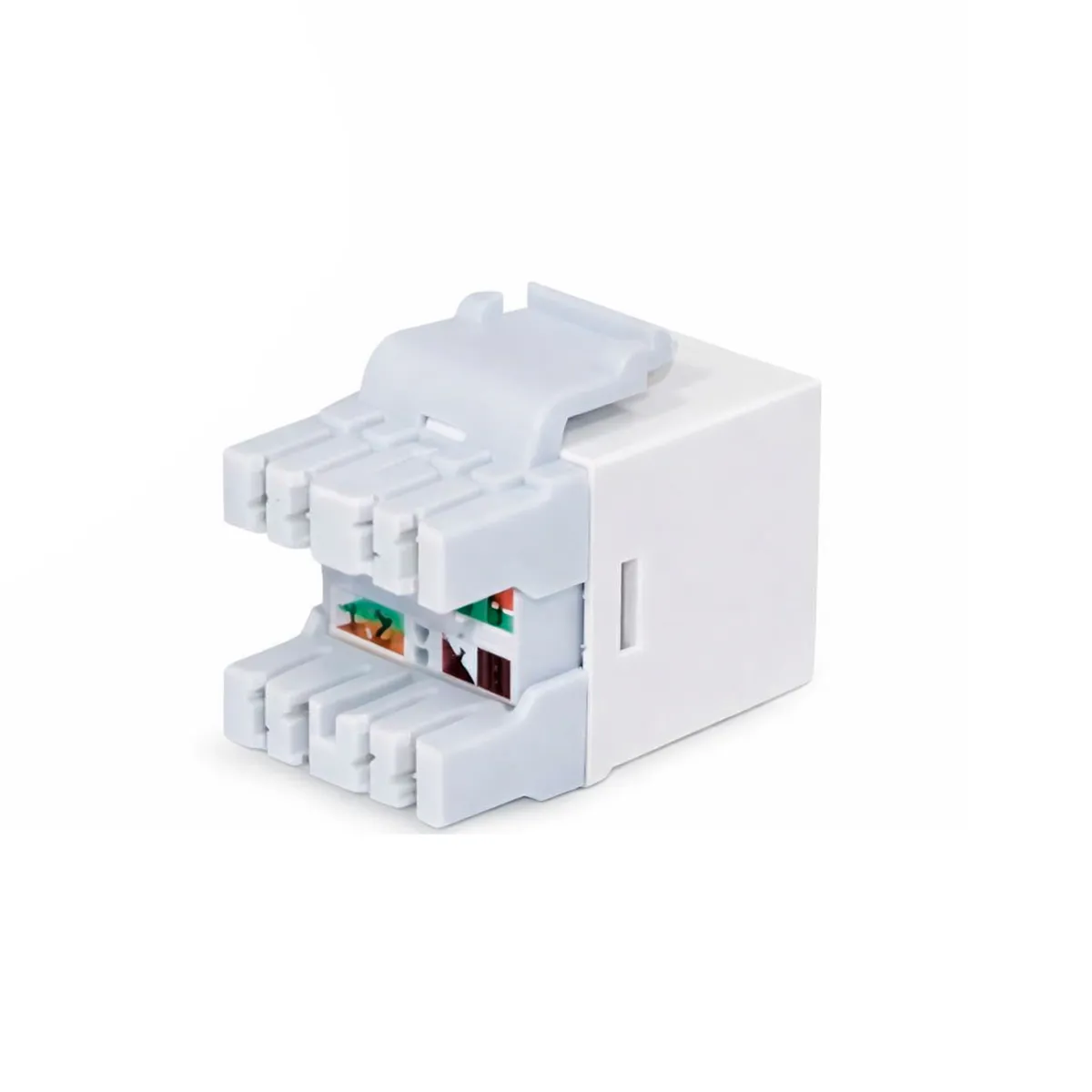 DIXON - JACK RJ-45 DIXON CAT.6 CAL 22-26 AWG COLOR BLANCO P-N KJ88-C6-US-WH