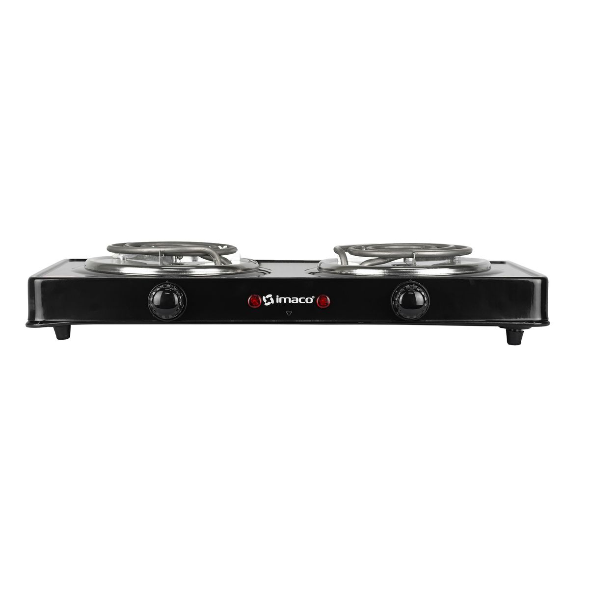 IMACO - Cocina eléctrica de mesa 2 Hornillas HP1400 Imaco