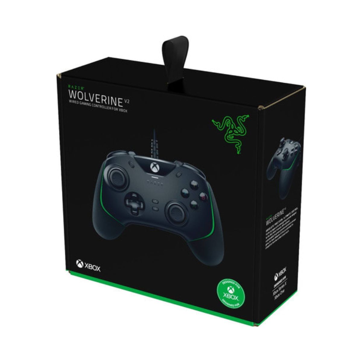 RAZER - MANDO ALAMBRICO RAZER WOLVERINE V2 BLACK PARA XBOX ONE PC