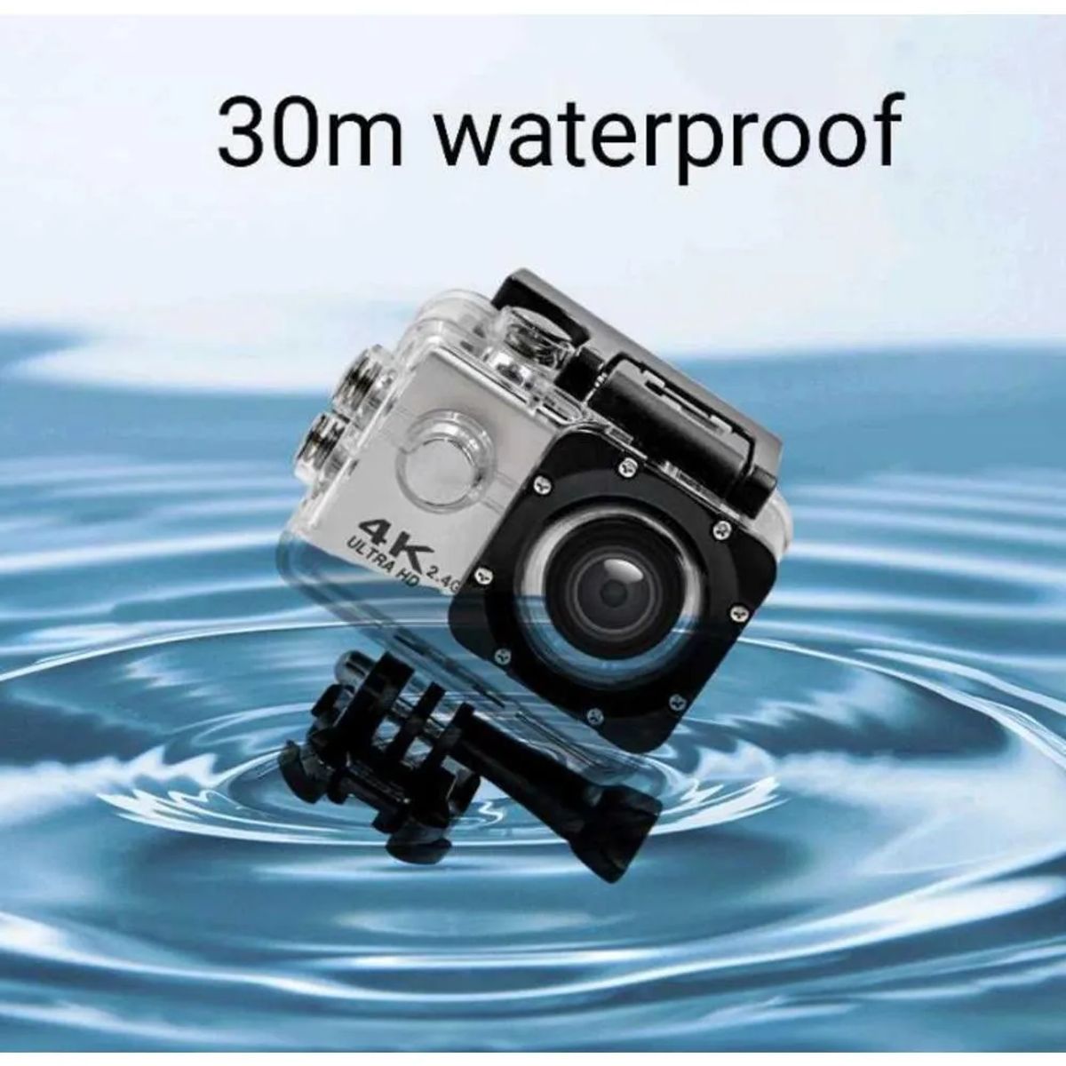 Cámara Video Deportiva 4K Ultra HD Wifi acuática, marca GENERICO - Foto 2